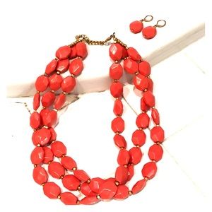 Premiere Jewelry necklace and earring set